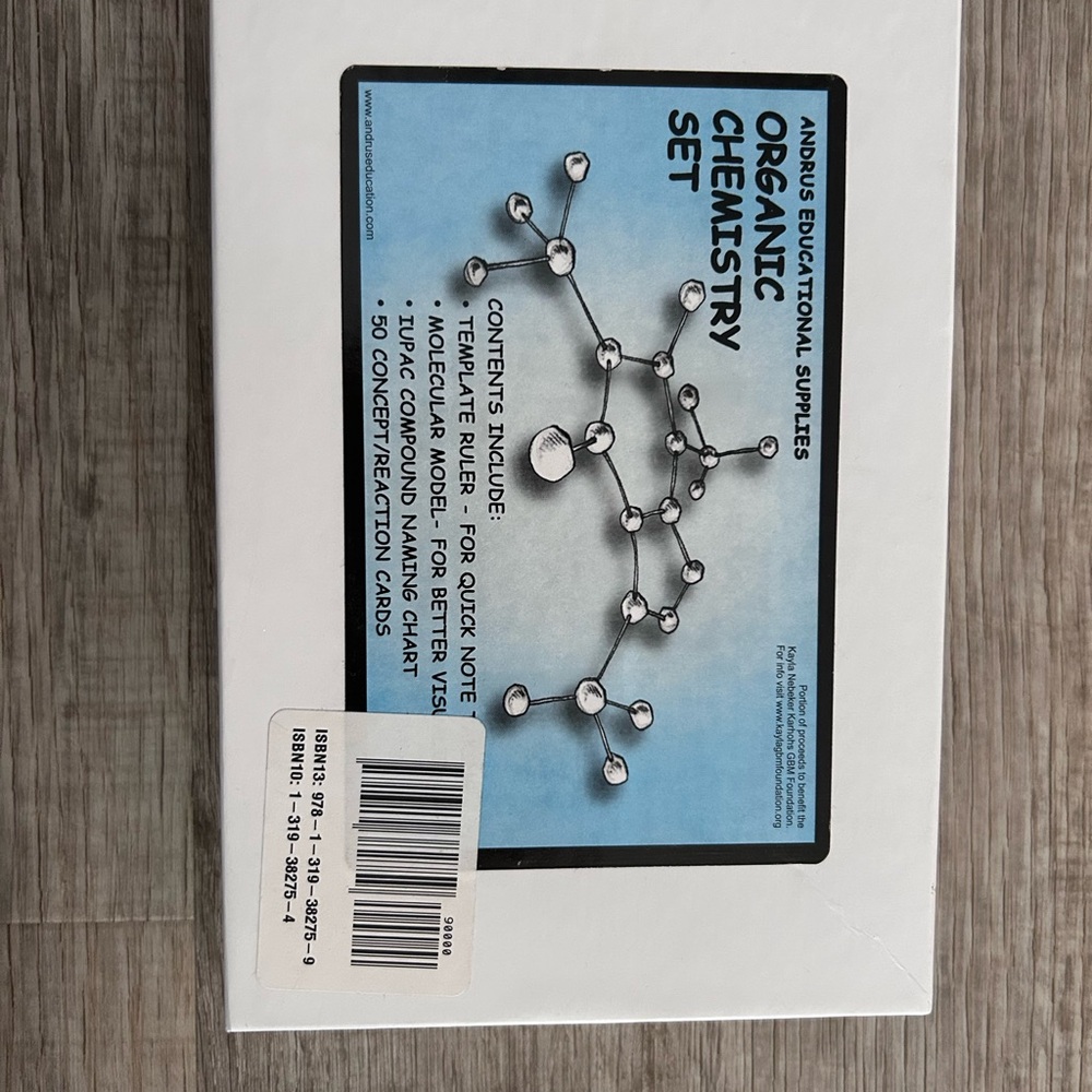 Organic Chemistry Set by Andrus Educational Supplies